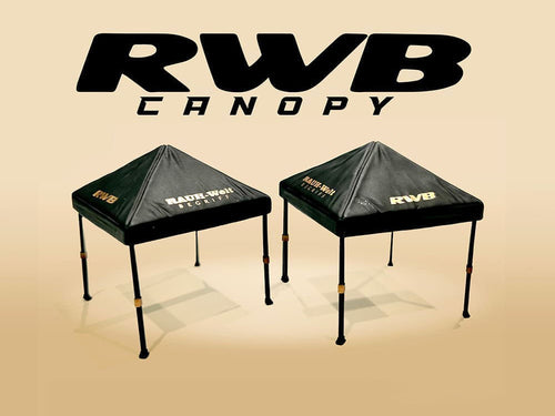 "RWB (RAUH-Welt BEGRIFF)" Canopy 2 Piece Set Black Limited Edition for 1/64 Scale Models by American Diorama-0